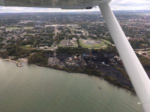 Erie coke flyover photo 10/24/2018