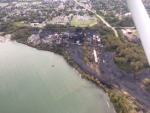 Erie coke flyover photo 10/24/2018