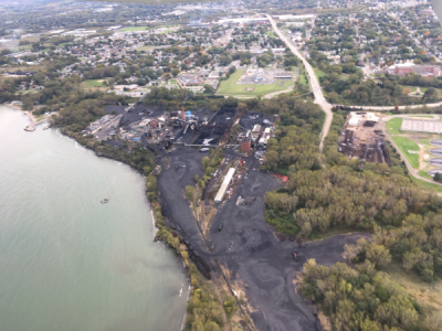 Erie coke flyover photo 10/24/2018